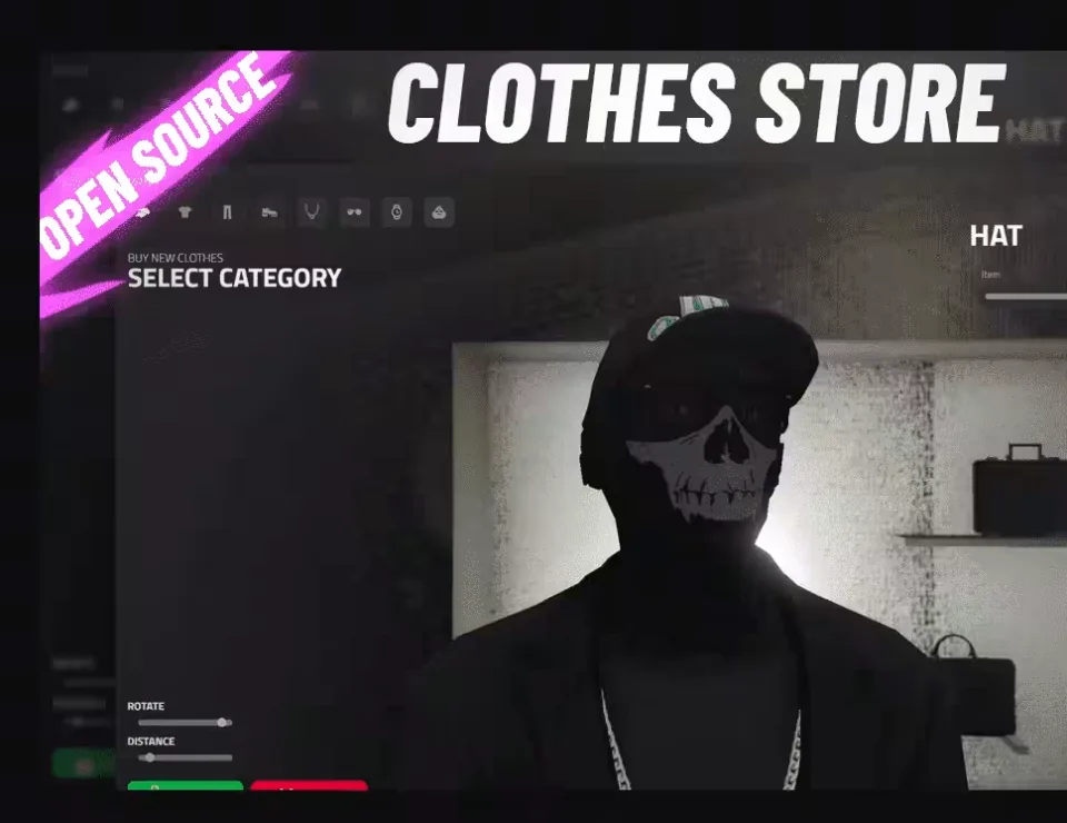 Explore ESX_clothingshop with Cool Animations & Features