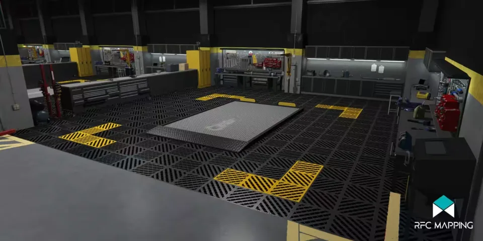 East Customs Garage MLO for FiveM | CFX Tebex - in-game screenshot