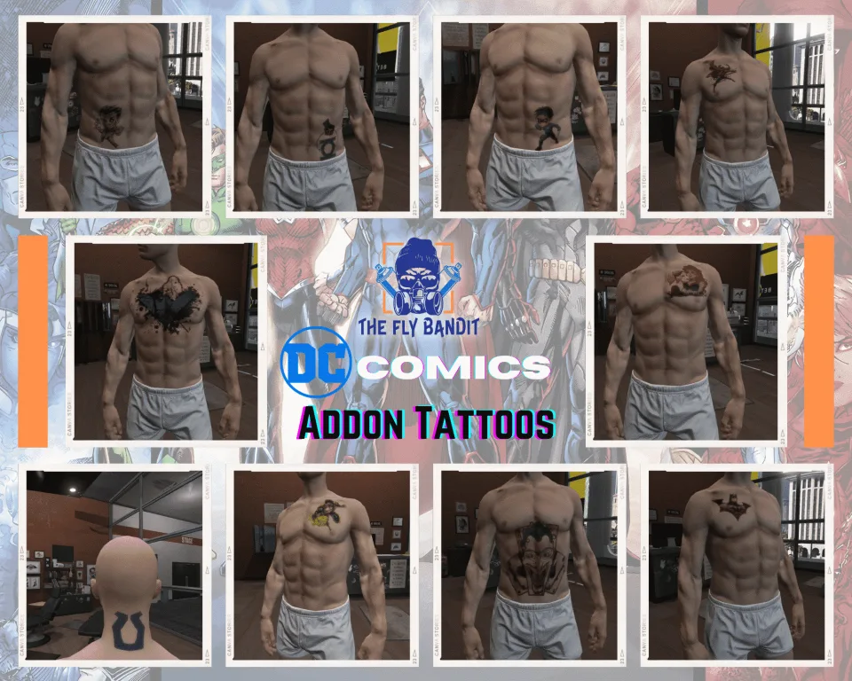 [200] Tattoo Pack for FiveM Servers | Supports qb and esx - feature detail