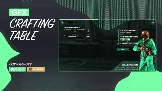 Level Up with ESX/qb-crafting v2 for QB & ESX