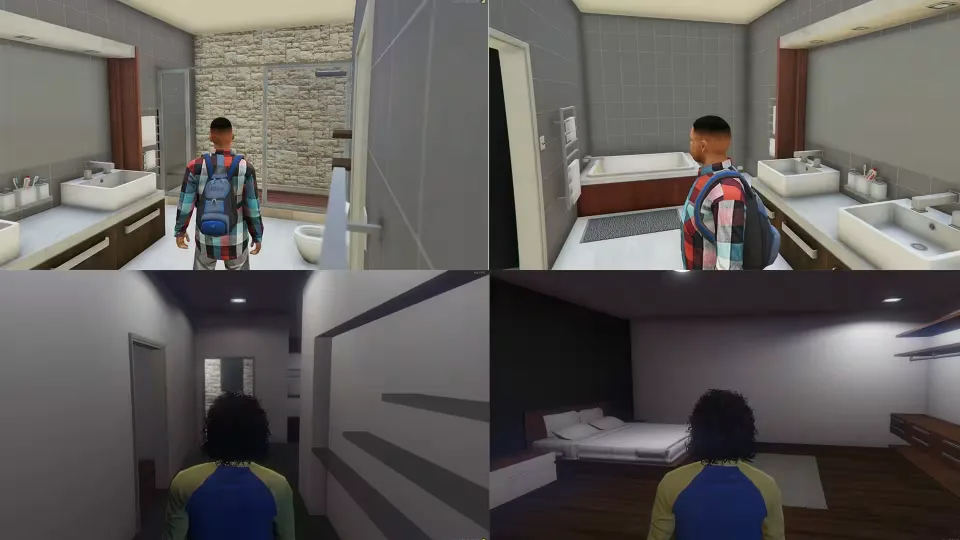 Free FiveM Apartment Shell | Furnished & Unfurnished - preview screenshot 2