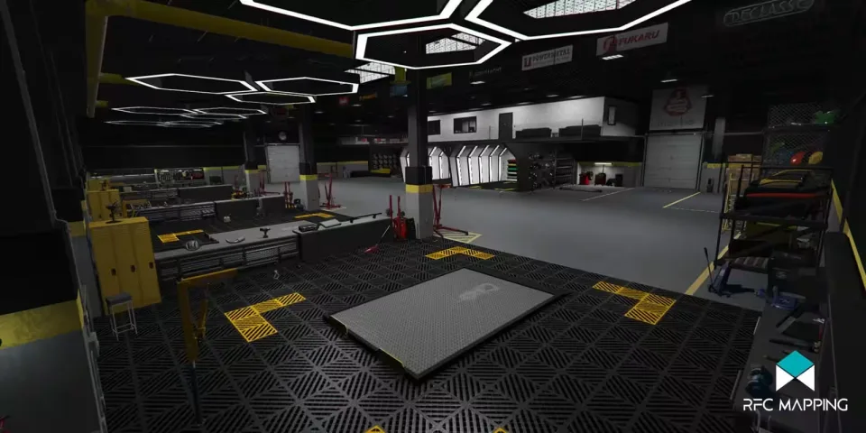 East Customs Garage MLO for FiveM | CFX Tebex - feature detail