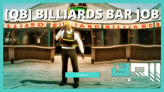 QB-Billiards Bar Job: Mix Drinks & More in QBCore!
