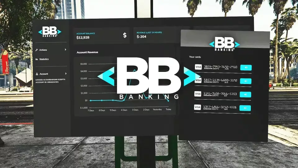 BB-Banking: Best FiveM Banking System for QBCORE & ESX