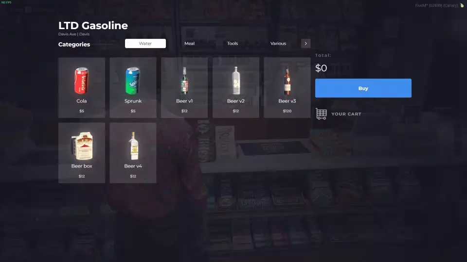Explore v3 Shops System with Blackmarket Showcase - preview screenshot