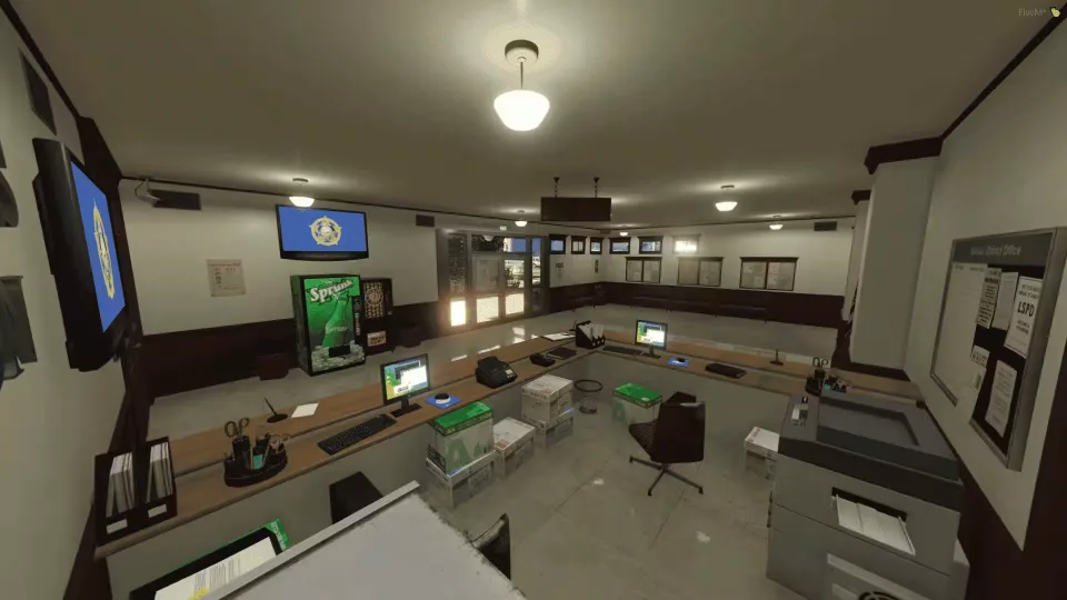 Davis Sheriff Station MLO for FiveM | CFX Tebex - preview screenshot 4