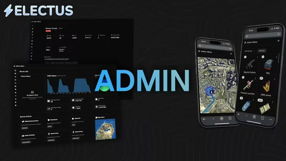 Electus Admin - The most advanced FiveM admin script