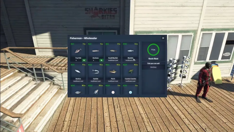 Advanced Fishing: Unlocked & Optimized Script for QBCORE - in-game screenshot