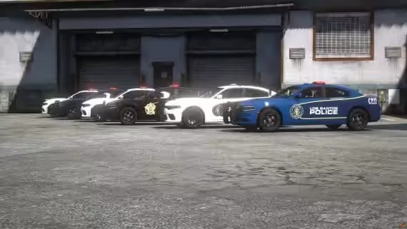 Debadged Police Car Pack FiveM: Optimize Your Fleet - feature detail 2