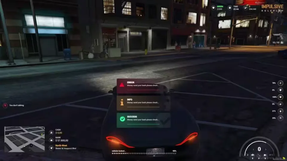 Discover FiveM Hud v3 Premium Script Features - preview screenshot