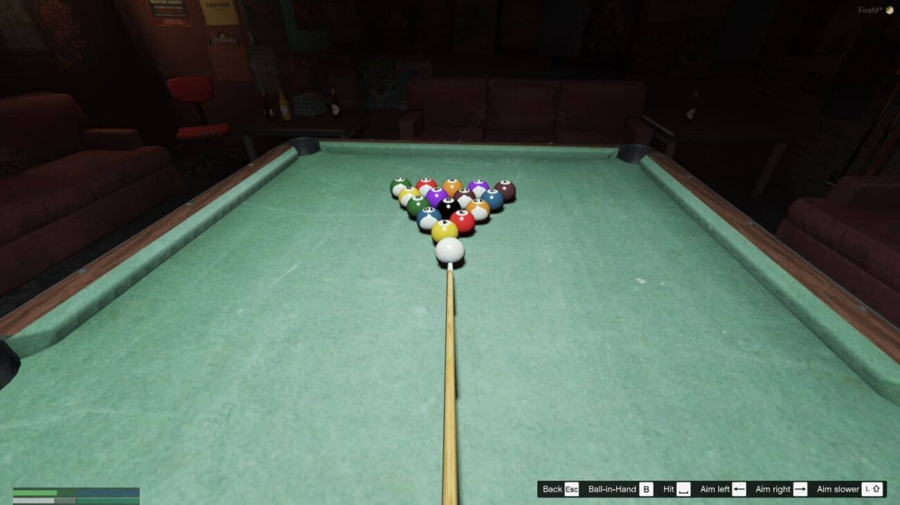 8-Ball Pool / Billiards [STANDALONE] FiveM | qb-core/esx/any framework